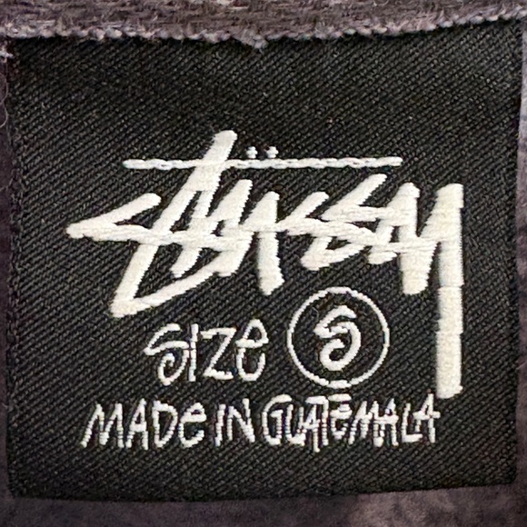 Stussy Back Appliqué Hoodie Size S Mauve Rare Colour Discontinued Style Unisex - Picture 4 of 5
